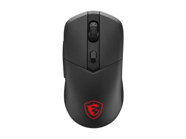 MSI VERSA 300 ELITE - Mus - ergonomisk - optisk - 6 knapper - trådløs, kablet - 2.4 GHz, Bluetooth 5.3, USB