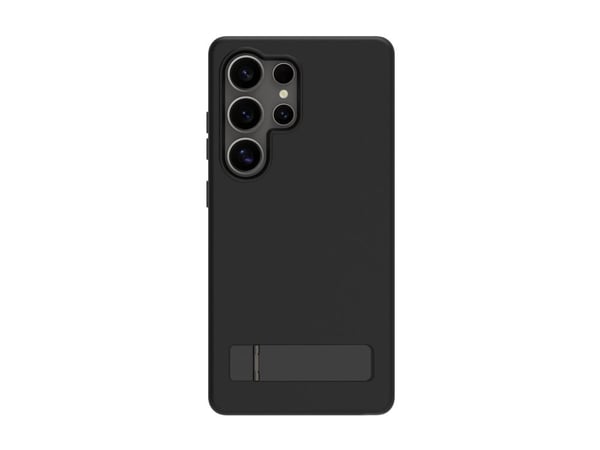 dbramante1928 Iceland Pro Qi2 - Bagsidecover til mobiltelefon - støtteben - sort - for Samsung Galaxy S25 Ultra