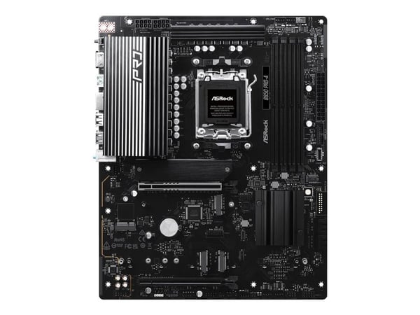 ASRock B850 Pro-A - Hovedkort - ATX - Socket AM5 - AMD B850 Chipset - USB-C 3.2 Gen 2x2, USB-C 3.2 Gen 1, USB 3.2 Gen 1, USB-C 3.2 Gen2 - 2.5 Gigab...