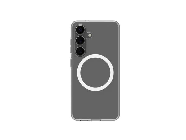 dbramante1928 Greenland Pro Qi2 - Baksidedeksel for mobiltelefon - MagSafe-samsvar - plastikk - blank - for Samsung Galaxy S25+