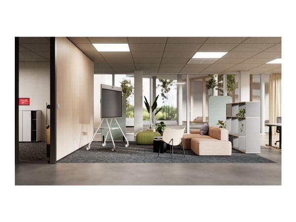 Logitech Rally Board 65 - Vogn - for LCD-display/videokonferansesystem - skjermstørrelse: 65"