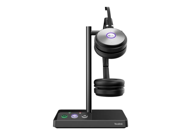 Yealink WH62 Dual - For Microsoft Teams - hodesett - on-ear - DECT - trådløs - Certified for Microsoft Teams