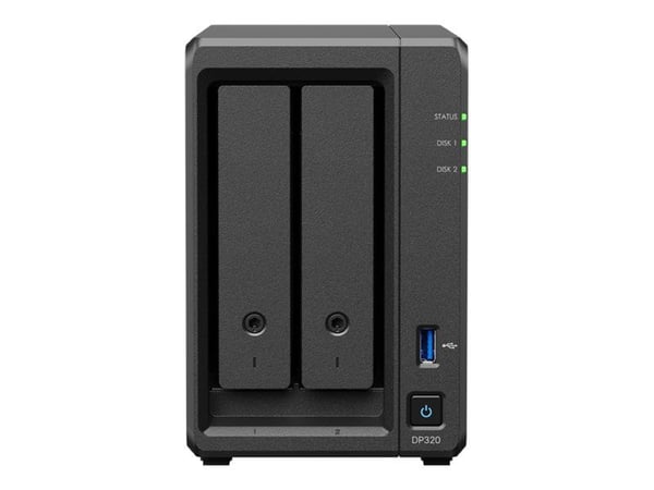 Synology ActiveProtect Appliance DP320 - NAS-server - 16 TB - HDD 8 TB x 2 - RAID 1 - RAM 8 GB - Gigabit Ethernet