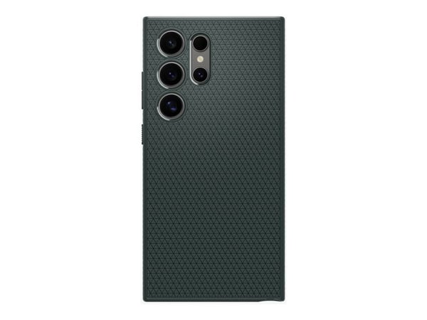 Spigen Liquid Air - bakdeksel til mobiltelefon - termoplastisk polyuretan (TPU) - avgrunnsgrønn - for Samsung Galaxy S24 Ultra