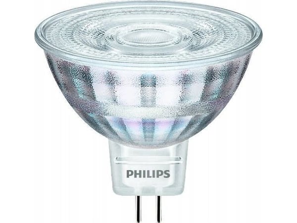 Philips CorePro - LED-pære for søkelys - form: MR16 - GU5.3 - 4.4 W (ekvivalent 35 W) - klasse F - varmt hvitt lys - 2700 K