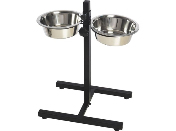 Sourcing DOUBL BOWL MET ADJUST STAND HOPPY 2x4,7L