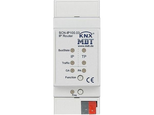 MDT SCN-IP100.03 med e-post og tidsserverfunksjon samt KNX (SCN-IP100.03)