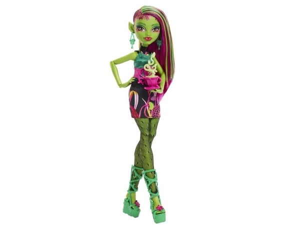 Mattel Monster High Straszysekrety Lalka Venus McFlytrap (HYT75)