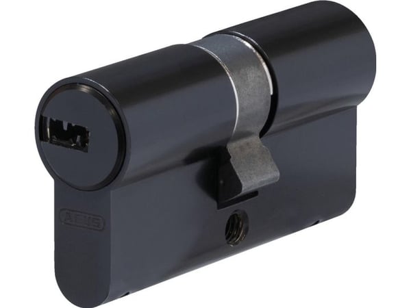 Dør-sylinder D6XBK 40/45 svart