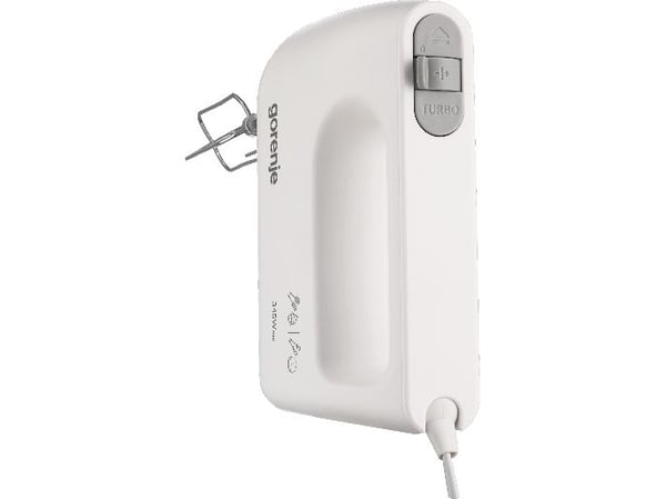 Gorenje 733349, Håndmikser, Hvit, Vispe, Miksing, 1,3 m, Knapper, 300 W