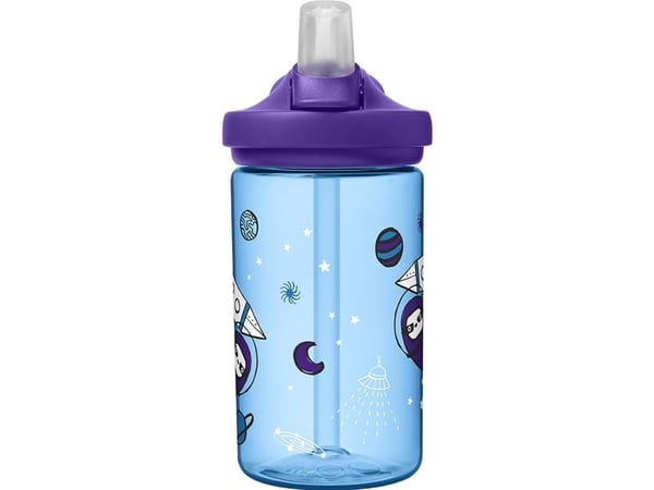 CamelBak eddy+, 400 ml, Daglig bruk, Blå, Lilla, Hvit, Tritan, Sloths In Space, Barn