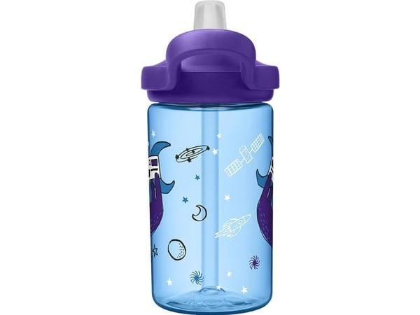 CamelBak eddy+, 400 ml, Daglig bruk, Blå, Lilla, Hvit, Tritan, Sloths In Space, Barn