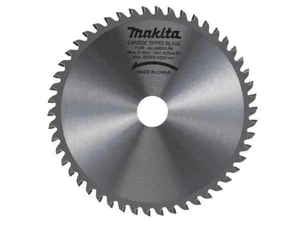 Skjæreskive for aluminium MAKITA 150x20x1,6mm 52T