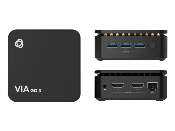 Kramer VIA Go3 - Presentationsserver - 1GbE - Wi-Fi 5 - Bluetooth