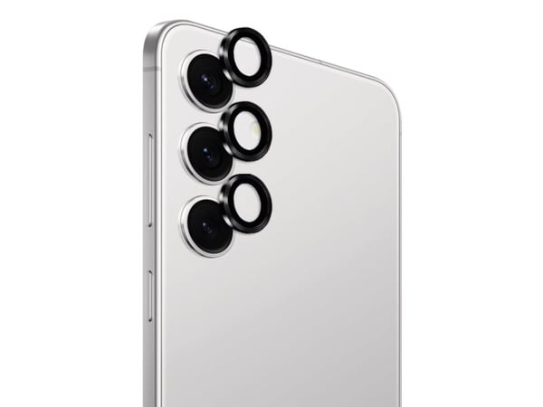 PURO PUSDGLS25TR, Samsung, Galaxy S25, Støvtett, Slagbestandig, Ripebestandig, Sjokkresistent, Sort, Gjennomsiktig, 3 stykker