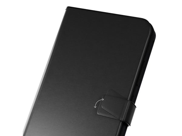 PURO Wallet Stand, Plånbok, Samsung, Galaxy S25+, 17 cm (6.7"), Svart