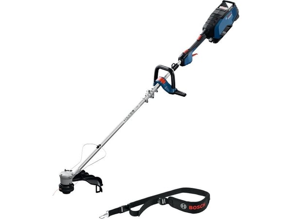Bosch 0 600 8D0 200, 2-i-1 hekke- og trådkutter, 40 cm, Blad og nylontråd, D-sløyfet håndgrep, 5300 RPM, Sort, Blå - SOLO