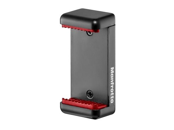 Manfrotto Universal Smartphone Clamp with ¼ thread connections - Holder for mobiltelefon - svart