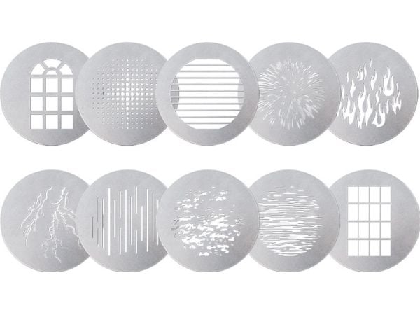 Aputure 10 gobo-set