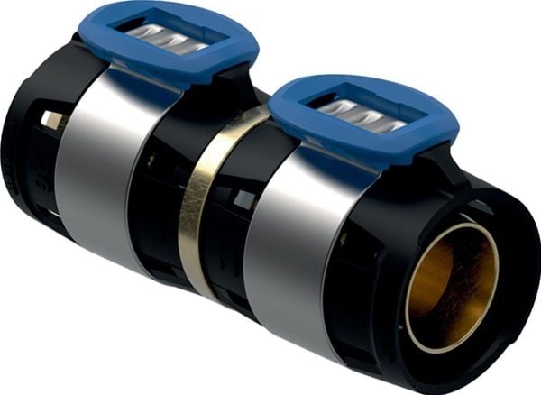 Geberit FlowFit overgang til Geberit Mepla: CuZn21Si3P, d=40mm, d1=40mm