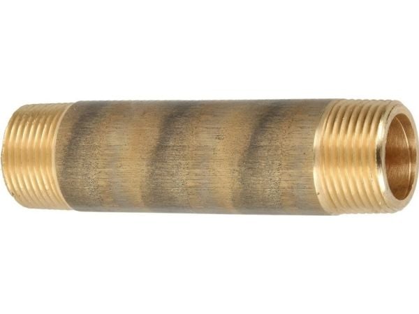 Viega nippelinjat 1" x 50 mm rødgods