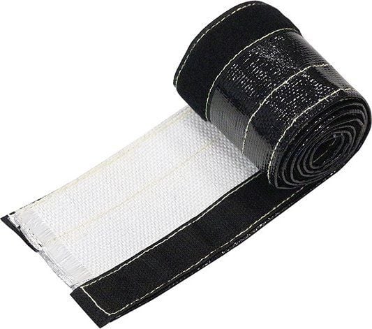 TurboWorks lämpökaapelin vaippa 12mm x 1m Musta