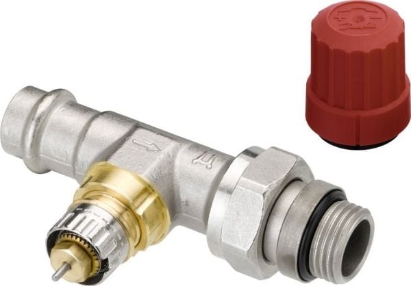 DANFOSS RA-N 15MM ventil ligeløbende med forindstilling til press