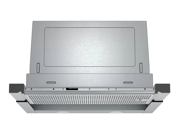 Siemens iQ500 LI67RA561 - Panser - teleskopisk - Nisje - bredde: 52.4 cm - dybde: 29 cm - ekstraksjon og resirkulasjon (-) - rustfritt stål