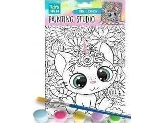 Stnux målarset för canvas Canvas Kotek Kitten 9438 STNUX