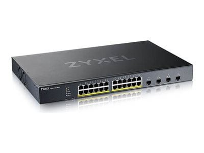 Zyxel XGS1935 Series XGS1935-28HP - Switch - administrert - L3 Lite - smart - 24 x 10/100/1000 (PoE) + 4 x 10 Gigabit SFP+ (opplenke) - rackmonterb...