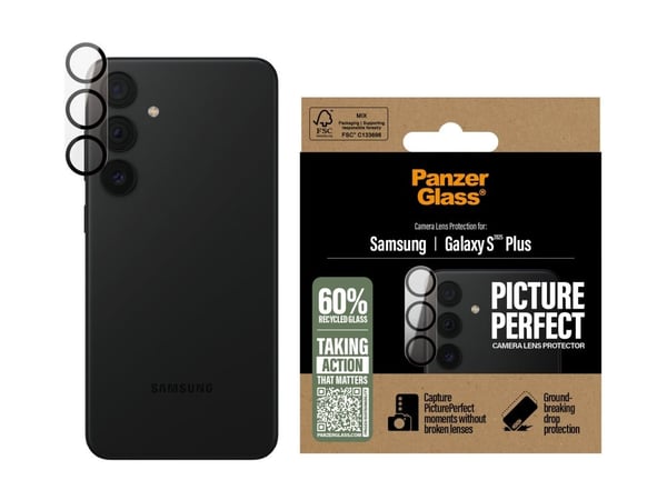 PanzerGlass PicturePerfect - Linsebeskytter for mobiltelefon - for Samsung Galaxy S25 Plus