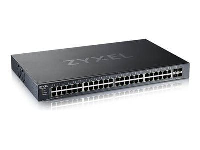 Zyxel - Kytkin - L3 Lite - Hallittu - 48 + 4 - telineeseen asennettava