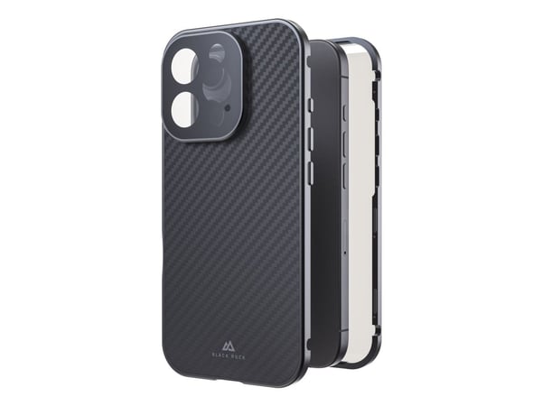 Black Rock 228093, Hylde etui, Apple, iPhone 16 Pro, 16 cm (6.3"), Kulfiber