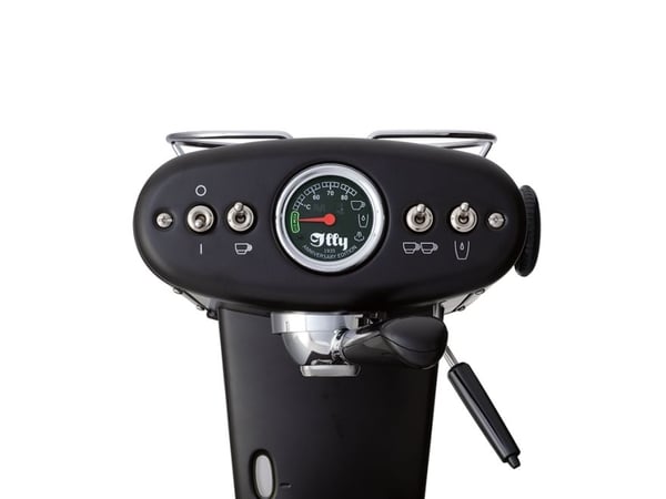 Illy X1, Espressomaskin, 1 l, Kaffe pute, Malt kaffe, 1200 W, Svart, Rustfritt stål