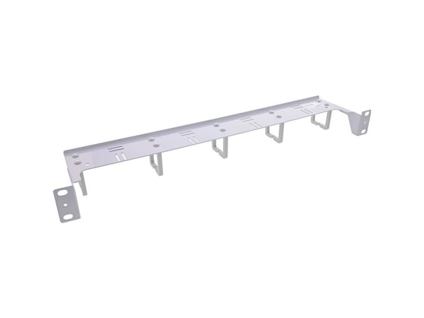 InLine 19110K, Kabelpanel, Vit, 1 styck, 325 g