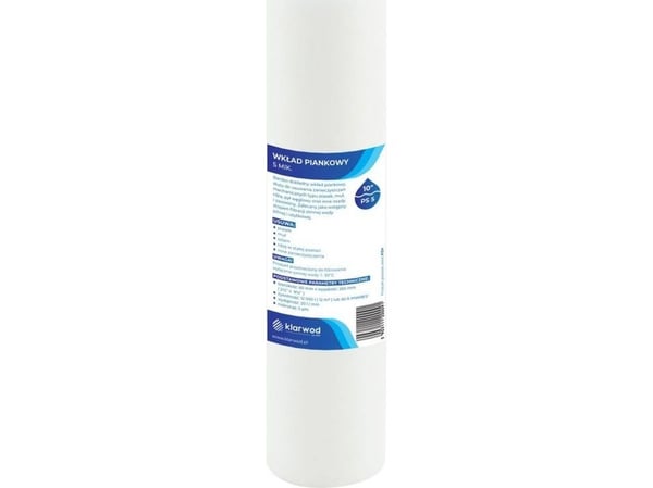 Viteco filterinnsats i polypropylen Klarwod til filter 10 PS 5 (G8WFSP10-5)