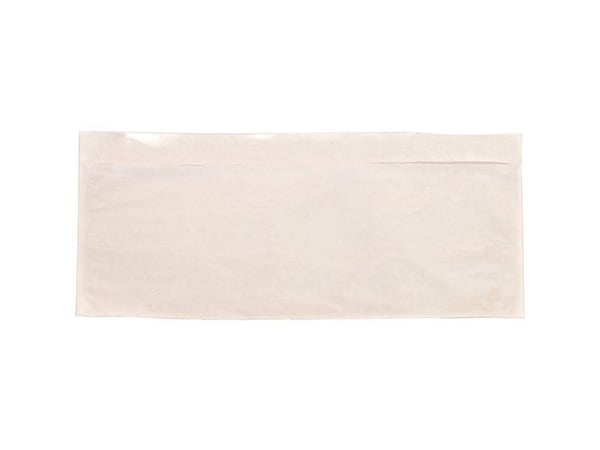 HEAD dokumentlomme 161034500 C5 transparent med selvklebende 250 stk