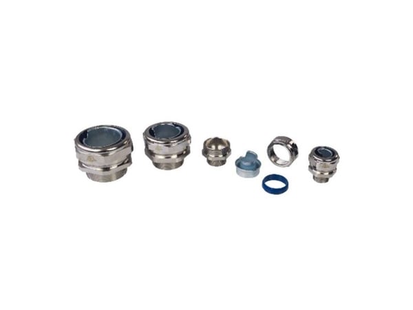 HELUKABEL 908479, Nikkeli, Messinki, 2 kpl, M50x1.5, IP67, -45 - 105 °C