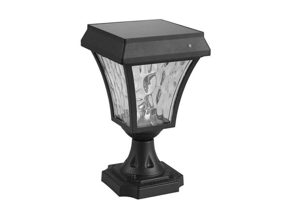 V-TAC 2890 VT-983-S solcelle utebelysning stolpe LED (RGB) LED 2 W svart (matt)