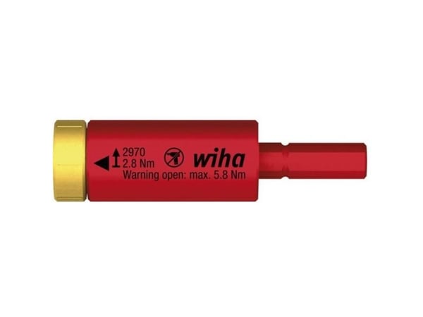 Wiha 2970, 2,8 Nm, 10%, 1 stykker, 59 mm, 5,5 mm, 59 g