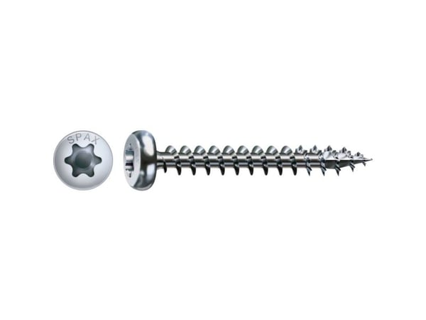 SPAX 0201010450355 Puuruuvi 4,5 mm 35 mm #####T-STAR plus Teräs #####WIROX 500 kpl