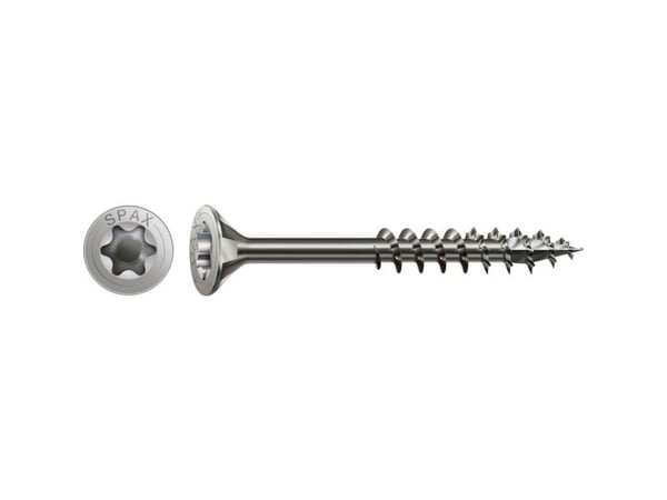 SPAX universalskruer T20 forsænket rustfritt stål A2 0197000450453 4,5 x 45 mm, 200 stk