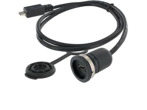 USB-kontakt chassistilkobling innbygging Encitech M16 1310-1013-01 (1 stk)
