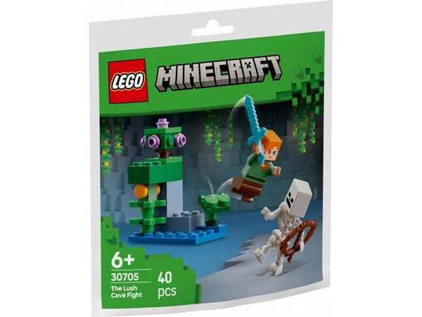 LEGO Minecraft Lush Cave Fight (30705)