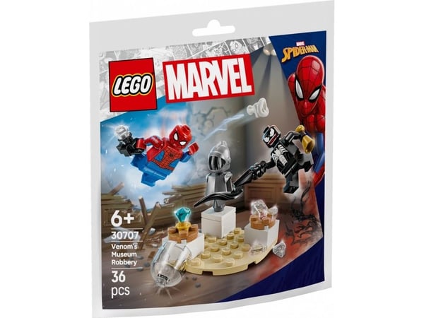 LEGO Marvel Napad Venoma na muzeum (30707)