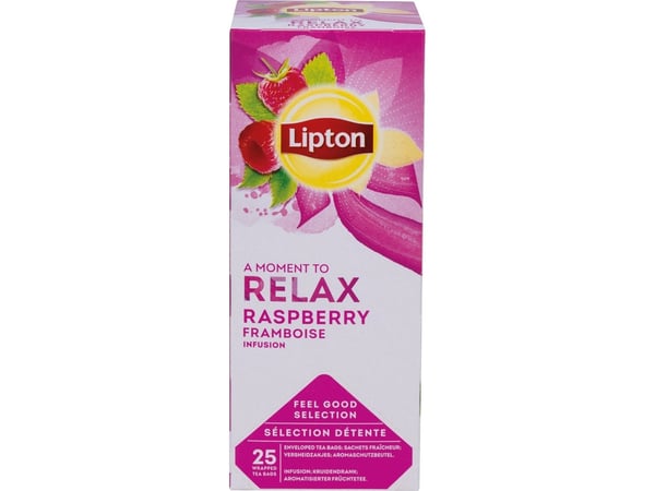 Lipton Herbata owocowa Classic Bringebær 25 torebek