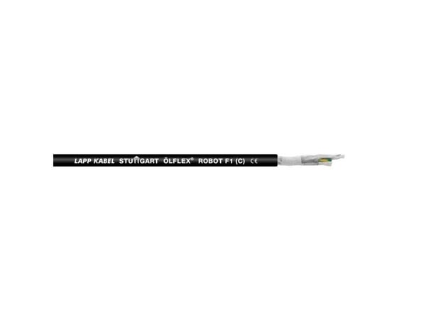 LAPP 29692/50 släpkedjekabel ÖLFLEX® ROBOT F1 4 G 2,5 mm² + 2 x 1 mm² svart 50 m