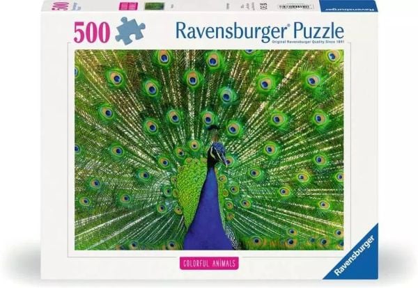 Ravensburger 12001332, 500 stykker, Dyr, 12 år