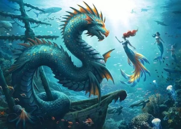 Ravensburger 12.001.434, 1000 stykker, Fantasi, 14 år