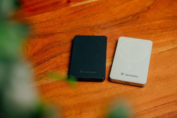 Verbatim Charge ''n'' Go Essentials, 5000 mAh, Quick Charge 3.0, Trådløs lading, 35 W, Svart